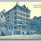 ATLANTIC CITY NJ GRAND ATLANTIC HOTEL 1913 ANTIQUE POSTCARD