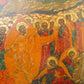 1800s ANTIQUE RUSSIAN ICON OF RESURRECTION