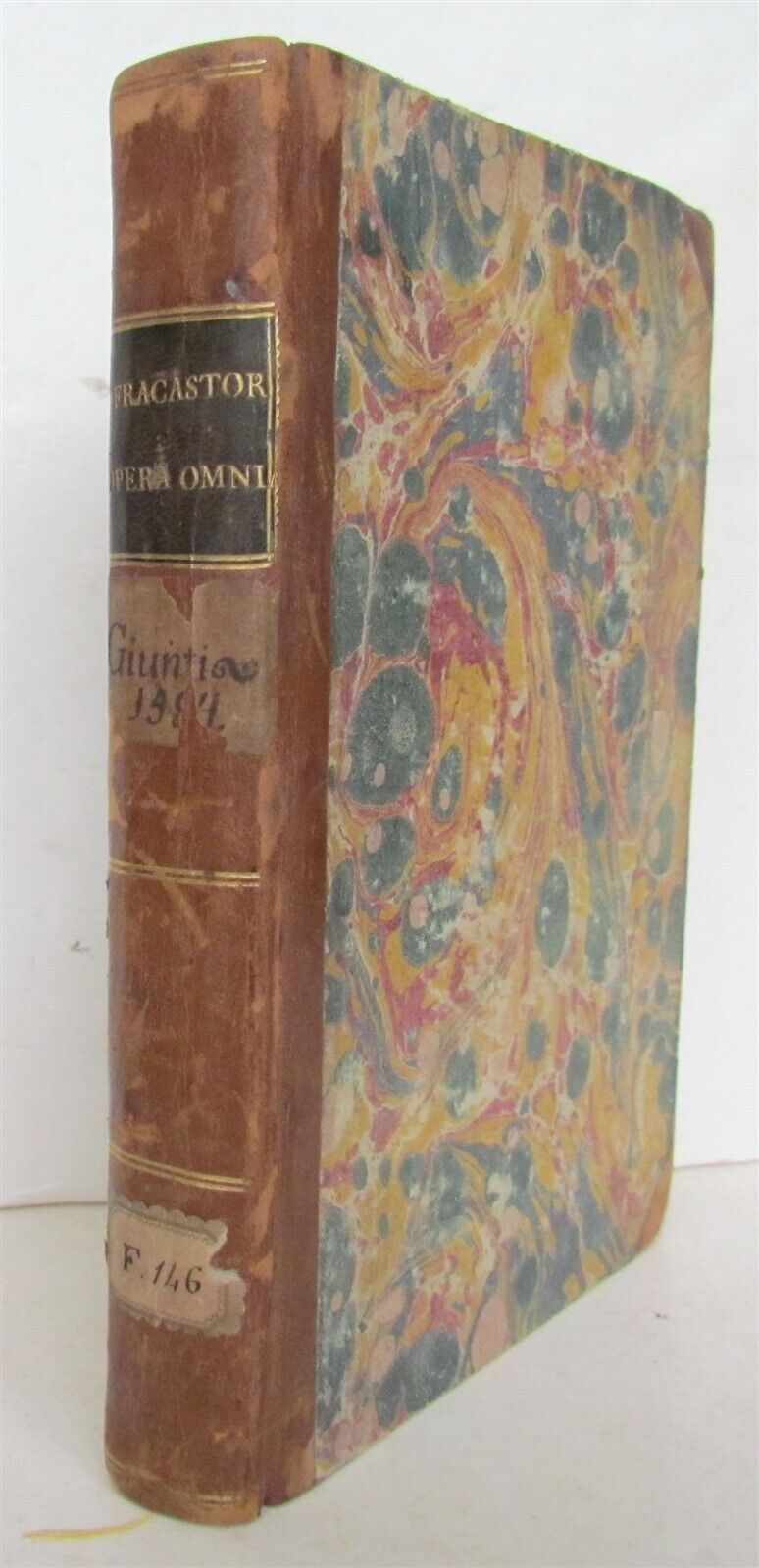 1584 ASTRONOMY & MEDICAL WORKS of Girolamo Fracastoro antique 16th CENTURY