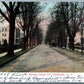 MT.VERNON NY SECONG AVENUE 1908 ANTIQUE POSTCARD