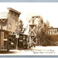 BUENA PARK CA GHOST TOWN KNOTT'S BERRY PLACE VINTAGE REAL PHOTO POSTCARD RPPC