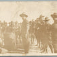 MEXICAN WAR ERA US ARMY SOLDIERS ANTIQUE REAL PHOTO POSTCARD RPPC