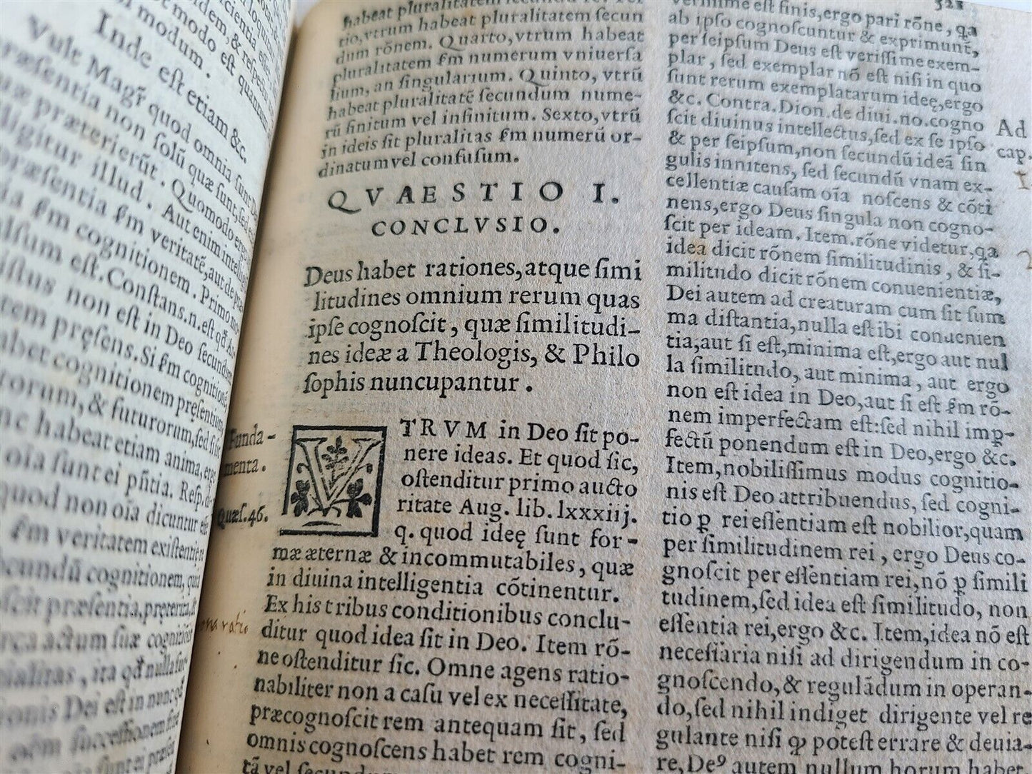 1569 Bonaventura Scriptum sententiarum Petri Lombardi antique VELLUM 16 CENTURY