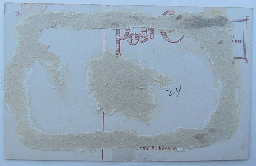 VINTAGE POSTCARD ELIZABETH New Jersey STREET SCENE SIGNS VIEW