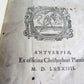 1584 GREEK BIBLE PLANTIN NEW TESTAMENT antique RARE 16th CENTURY FOLIO BIBLIA