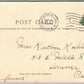 ELIZABETH NJ WEST GRAND STREET 1908 UNDIVIDED ANTIQUE POSTCARD