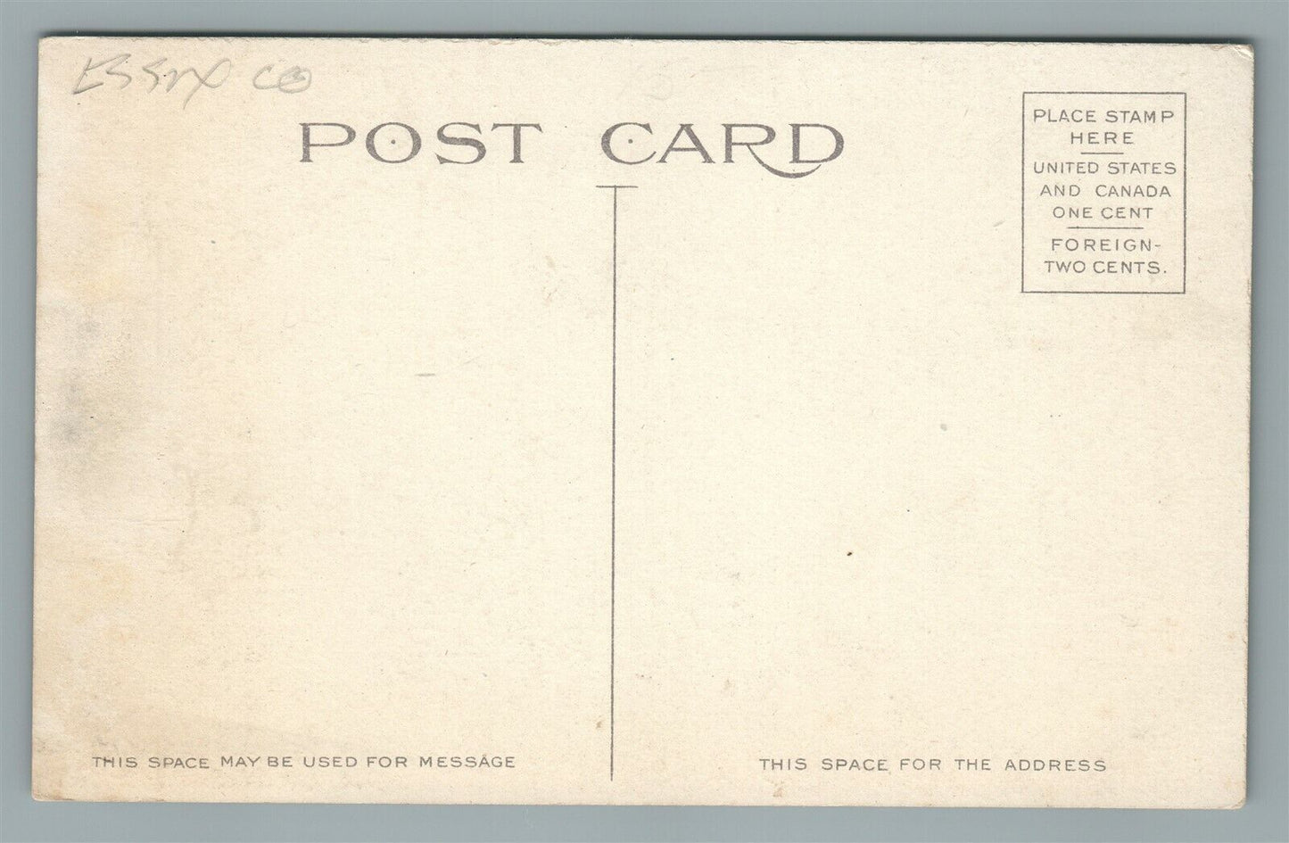 PLAINFIELD NJ WEST FRONT STREET BABCOCK BUILDING ANTIQUE POSTCARD