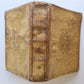 1578 LAW BOOK Imp. Caes. IUSTINIANI INSTITUTIONUM antique VELLUM 16th century