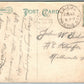 ERIE PA STATE STREET 1907 ANTIQUE POSTCARD