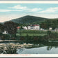 SO. ROYALTON VT REAR VIEW OF HIGH SCHOOL ANTIQUE POSTCARD