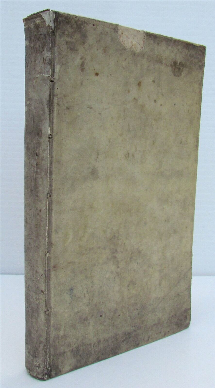 1686 GREEK & ROMAN HISTORY ILLUSTRATED VELLUM BOUND FOLIO antique in DUTCH