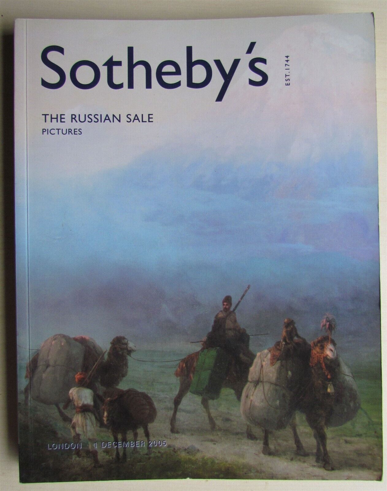 RUSSIAN SALE PICTURES 2005 SOTHEBY'S AUCTION CATALOG