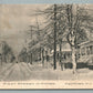 KEYPORT NJ FIRST STREET ANTIQUE POSTCARD