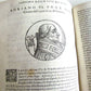 1600 BARTOLOMEO PLATINA LIVES of POPES antique 16th CENTURY ILLUSTRATED