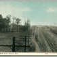 ORRVILLE OH PENNSYLVANIA RAILROAD YARDS ANTIQUE POSTCARD