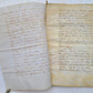 1614 MANUSCRIPT on VELLUM antique LAW DOCUMENT in FRENCH 8 leaves