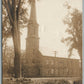 EAST HAVEN CT OLD STONE CHURCH ANTIQUE REAL PHOTO POSTCARD RPPC