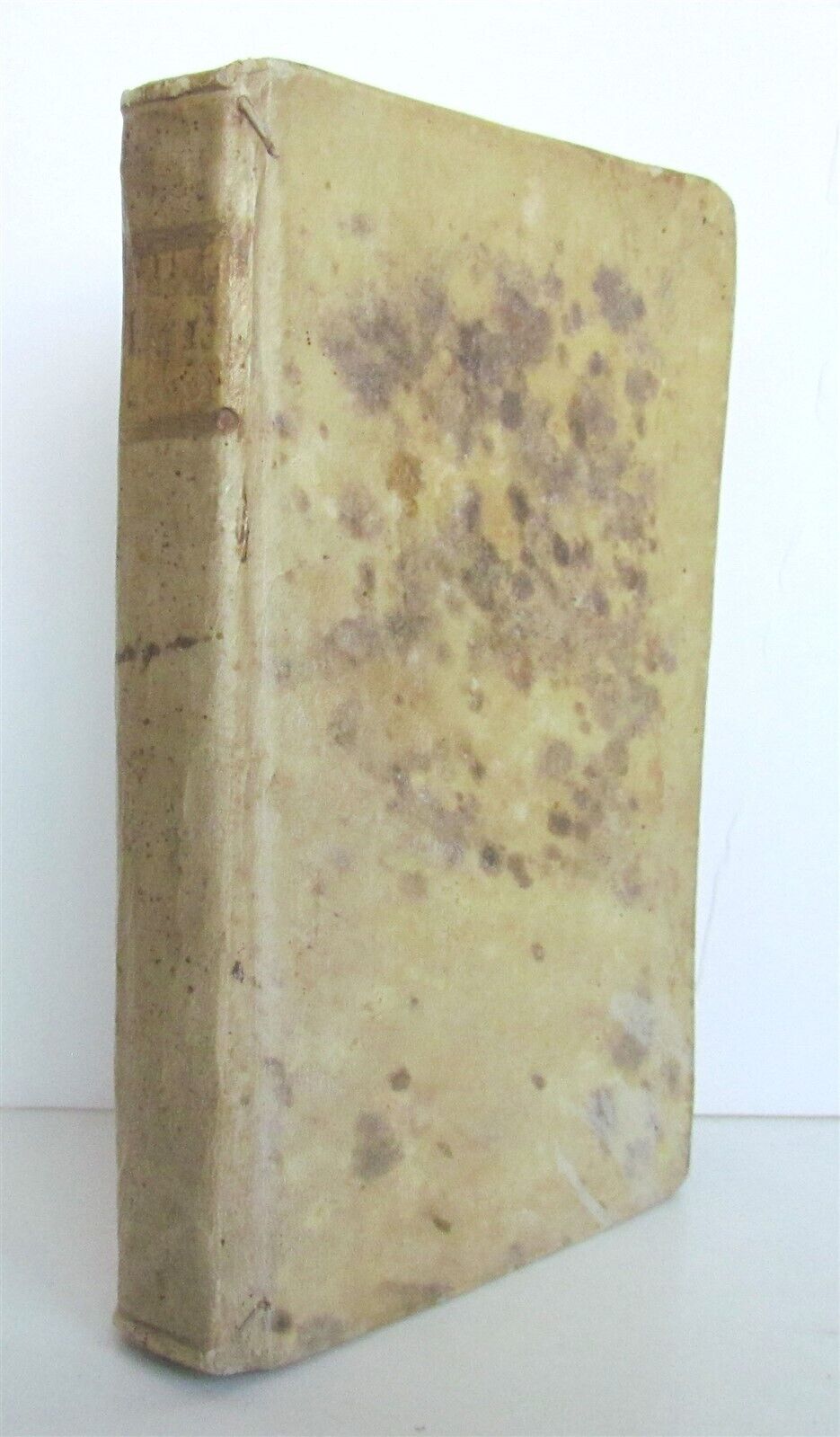 1765 LOGICA SIVE ARS COGITANDI antique VELLUM BOUND