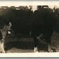 BULL STUD ANTIQUE REAL PHOTO POSTCARD RPPC