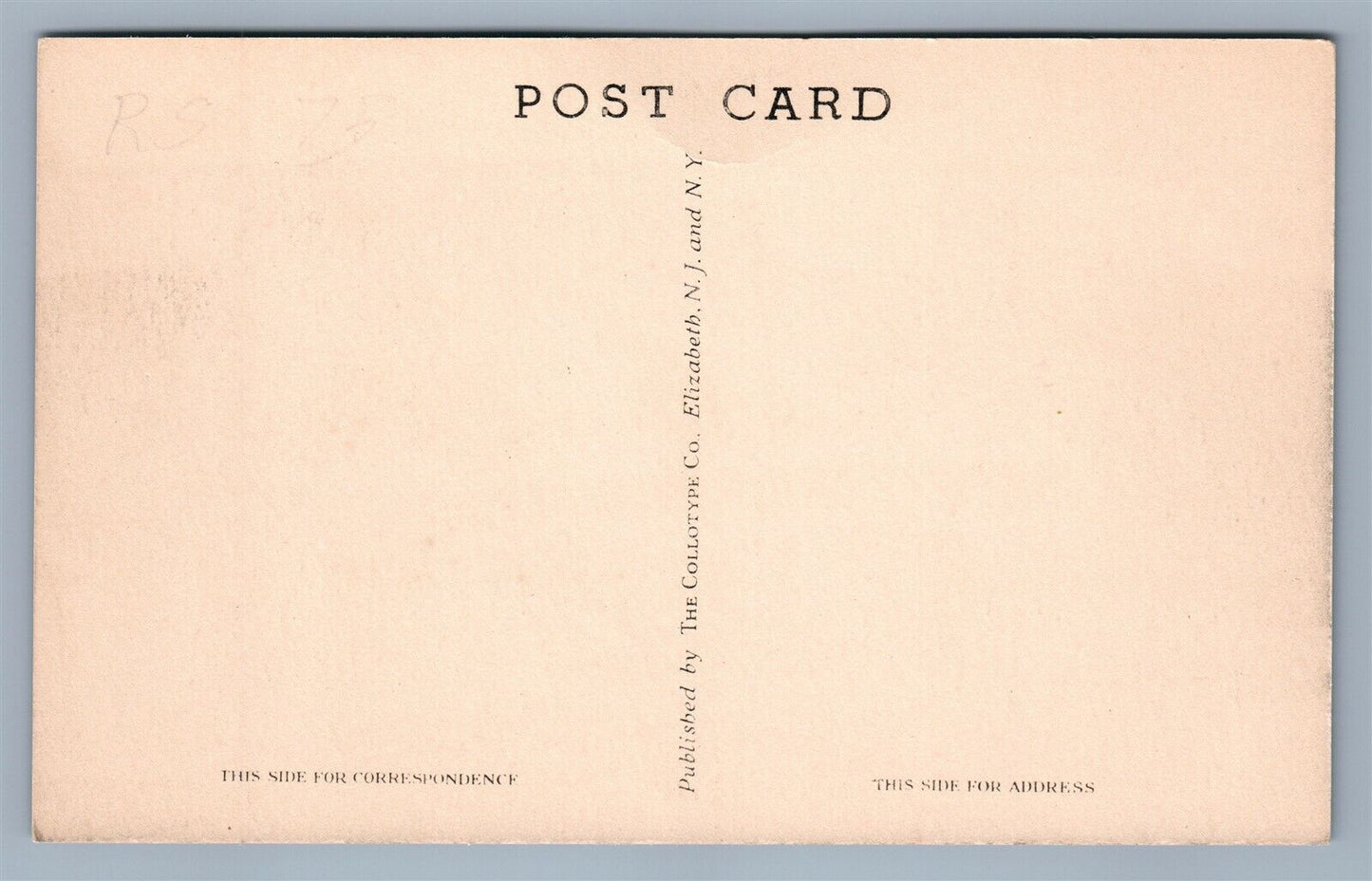 CALIFON NJ BANK & POST OFFICE ANTIQUE POSTCARD