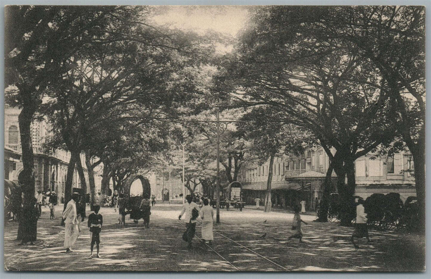 JETTY COLOMBO YORK STREET ANTIQUE POSTCARD