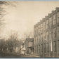 STREET VIEW ANTIQUE REAL PHOTO POSTCARD RPPC