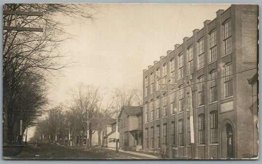 STREET VIEW ANTIQUE REAL PHOTO POSTCARD RPPC