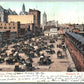 NEWARK NJ MARKET SQUARE ANTIQUE POSTCARD