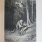 1867 GUSTAVE DORE ILLUSTRATED VIVIEN by ALFRED TENNYSON antique FOLIO poetry