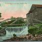 MILFORD PA FOOT BRIDGE IN THE GLEN ANTIQUE POSTCARD