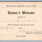 MOHNTON PA ZION UNITED EVANGELICAL CHURCH 1916 ADVERTISING ANTIQUE POSTCARD