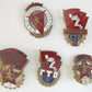 LOT of 5 VINTAGE RUSSIAN SOVIET SPORT BADGES