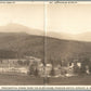 GORHAM NH PRESIDENTIAL RANGE FOLDING DOUBLE ANTIQUE POSTCARD