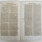 1769 VELLUM BOUND ANTIQUE FOLIO Disquisitiones Biblicae R.P.F. Claudii Frassen