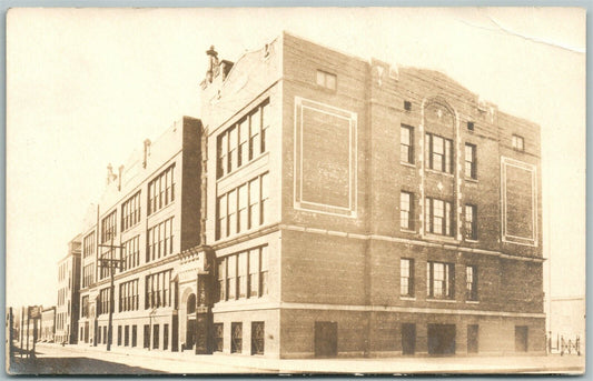 PHILADELPHIA PA BAYARD TAYLOR SCHOOL ANTIQUE REAL PHOTO POSTCARD RPPC
