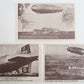 GERMAN ZEPPELINS LOT OF 3 ADVERTISING POSTCARDS ALTOONA PA