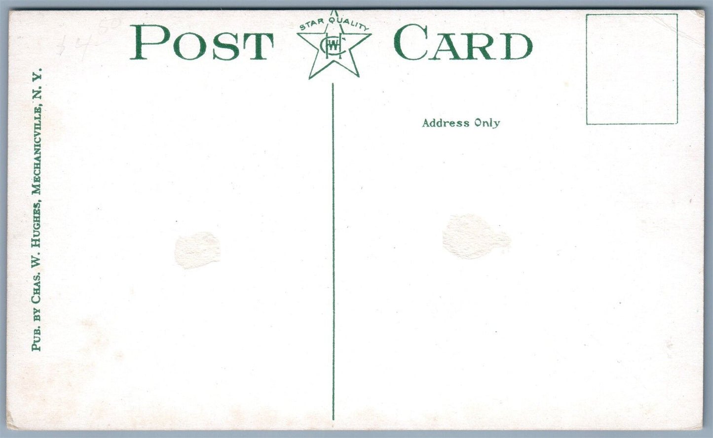 FORT PLAIN NY HIGH SCHOOL ANTIQUE POSTCARD