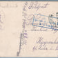 GERMAN WWI FELDPOST 1916 ANTIQUE POSTCARD VEXAINCOURT MIT BRUNNEN SWITZERLAND