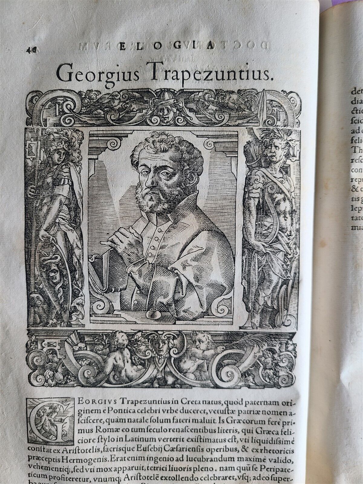 1577 ELOGIA VIRORUM LITERIS ILLUSTRIUM 63 ENGRAVINGS by Tobias Stimmer antique