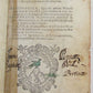 1585 ILLUSTRATED MACARONIC POETRY MERLINI COCAII antique 16th CENTURY