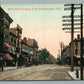POUGHKEEPSIE NY MAIN STREET ANTIQUE POSTCARD