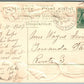 NEWARK NJ EMBOSSED ANTIQUE POSTCARD w/ SHELL BORDER