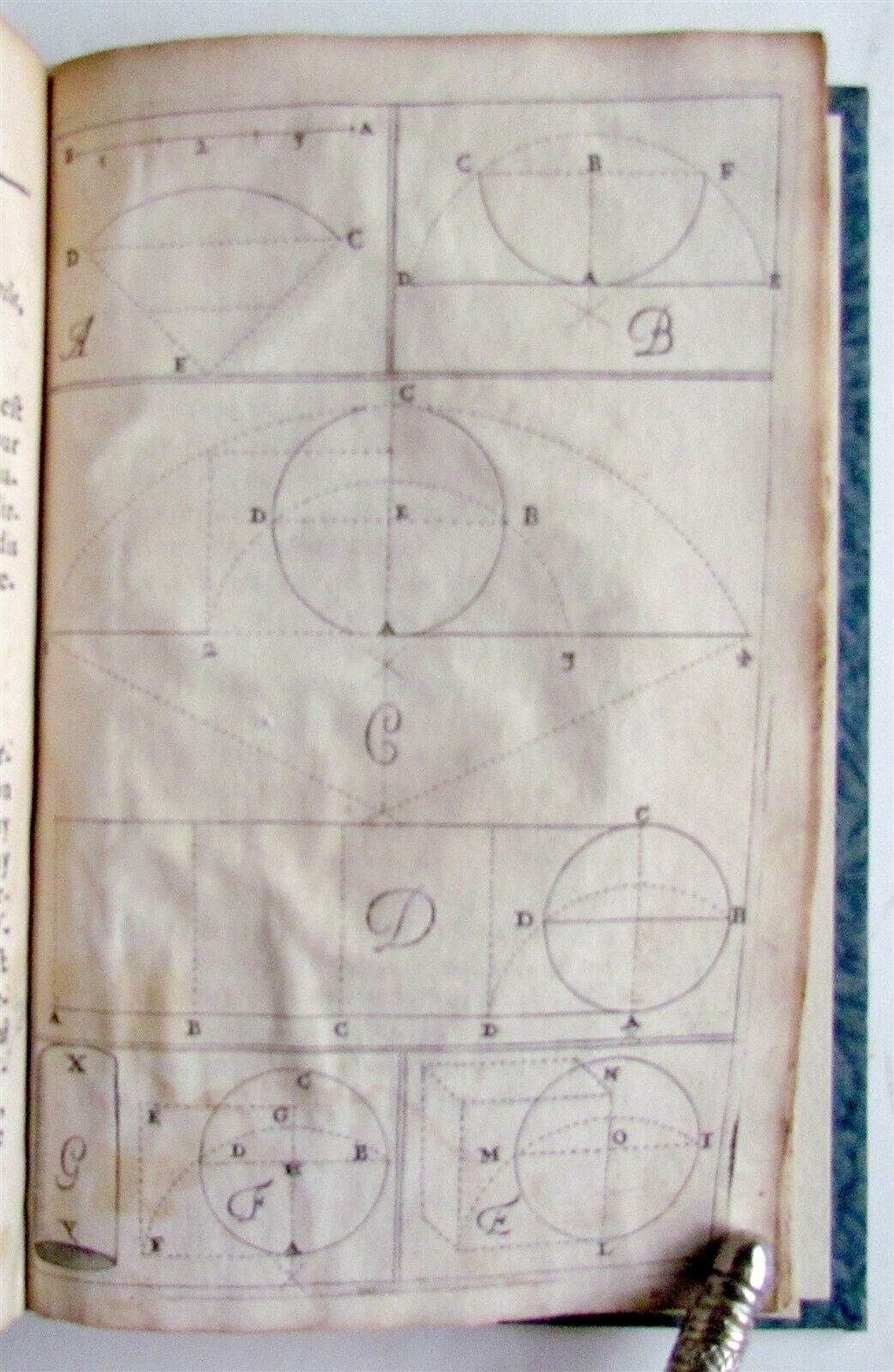 1676 GEOMETRY Mathematics BEAULIEU surveying measurements fortifications antique