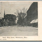 MIDDLEBORO MA SOUTH MAIN STREET ANTIQUE POSTCARD