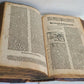 1599 BIBLE in DUTCH MOERENTORF BIBLIA SACRA FOLIO ILLUSTRATED antique 16th CENT.