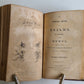 1815 BOOK of COMMON PRAYER & PSALTER in ENGLISH antique BALTIMORE Americana