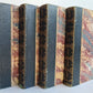 1829 WORKS of LORD BYRON 4 volumes ANTIQUE POETRY in ENGLISH