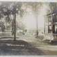 EAST MILLSTONE N.J. NEW JERSEY STREET SCENE ANTIQUE REAL PHOTO POSTCARD RPPC