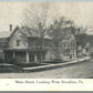 BROOKLYN PA MAIN STREET ANTIQUE POSTCARD