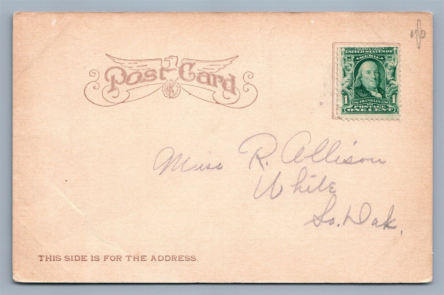 VIROQUA WI CONGREGATIONAL CHURCH ANTIQUE POSTCARD